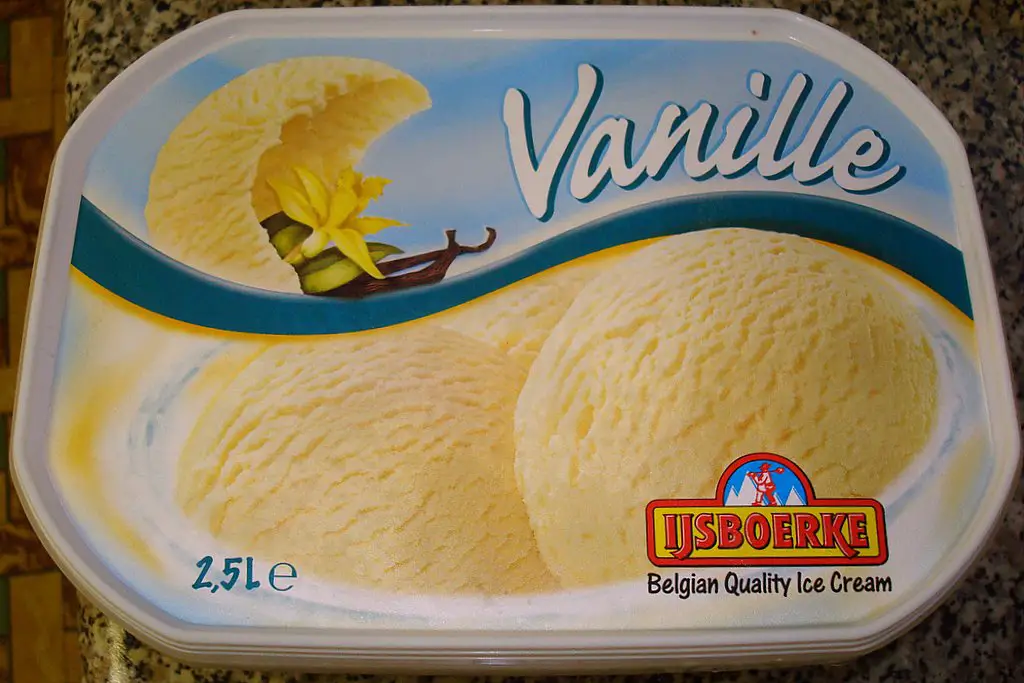 Sorvete de Baunilha / Vanilla ice cream