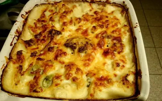 My rather magnificent cauliflower and broccoli cheese