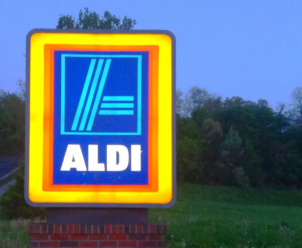 Aldi Grocery Store signs. 5/2014