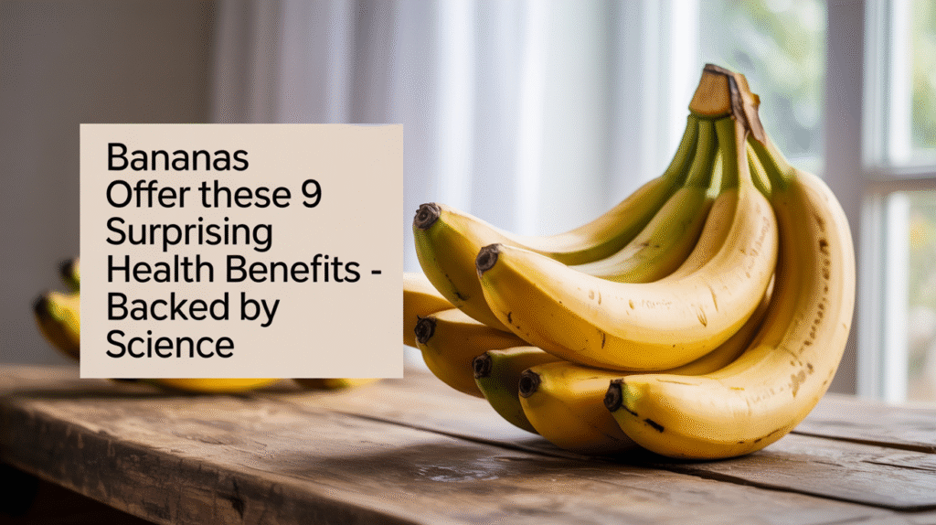Bananas Offer These 9 Surprising Health Benefits - Backed by Science