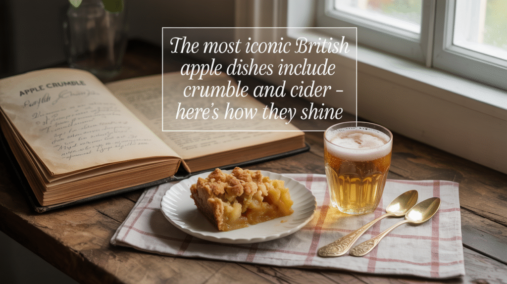 The Most Iconic British Apple Dishes Include Crumble and Cider - Here’s How They Shine
