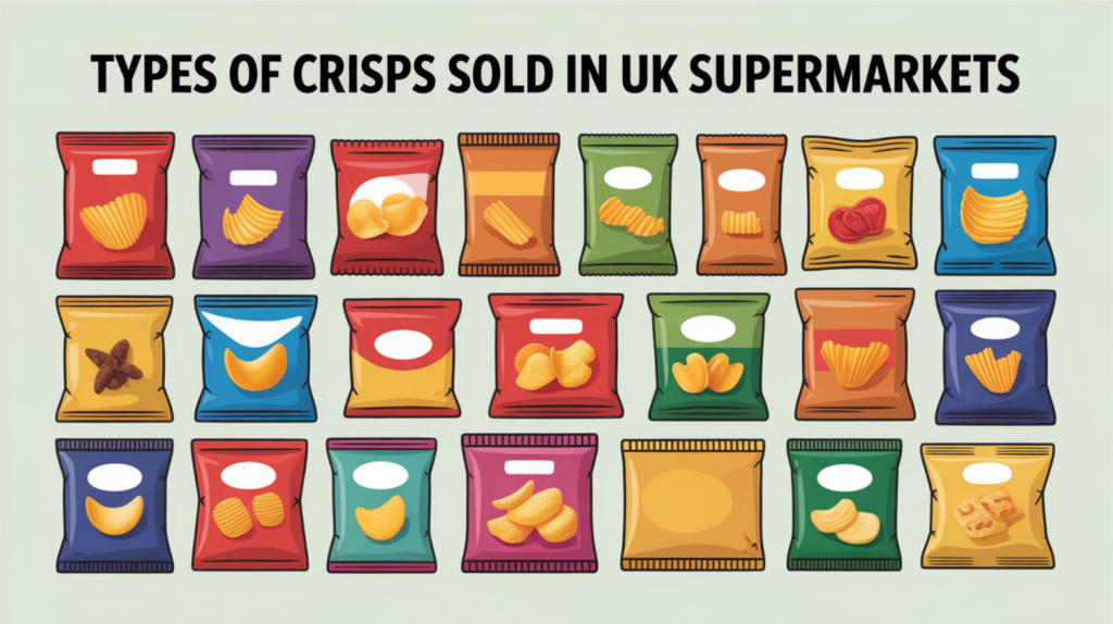 Types of Crisps Sold in UK Supermarkets