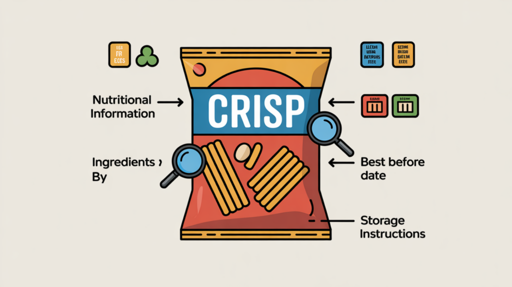 How to Read Crisp Packaging & Labels