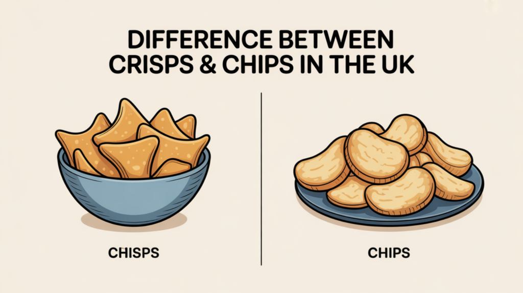 Difference Between Crisps & Chips in the UK