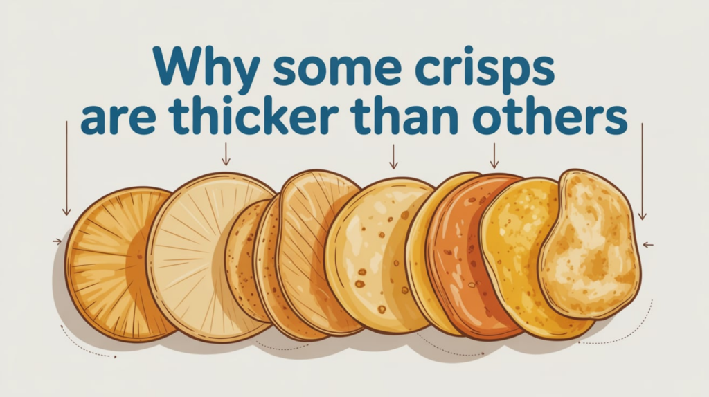 Why Some Crisps Are Thicker Than Others