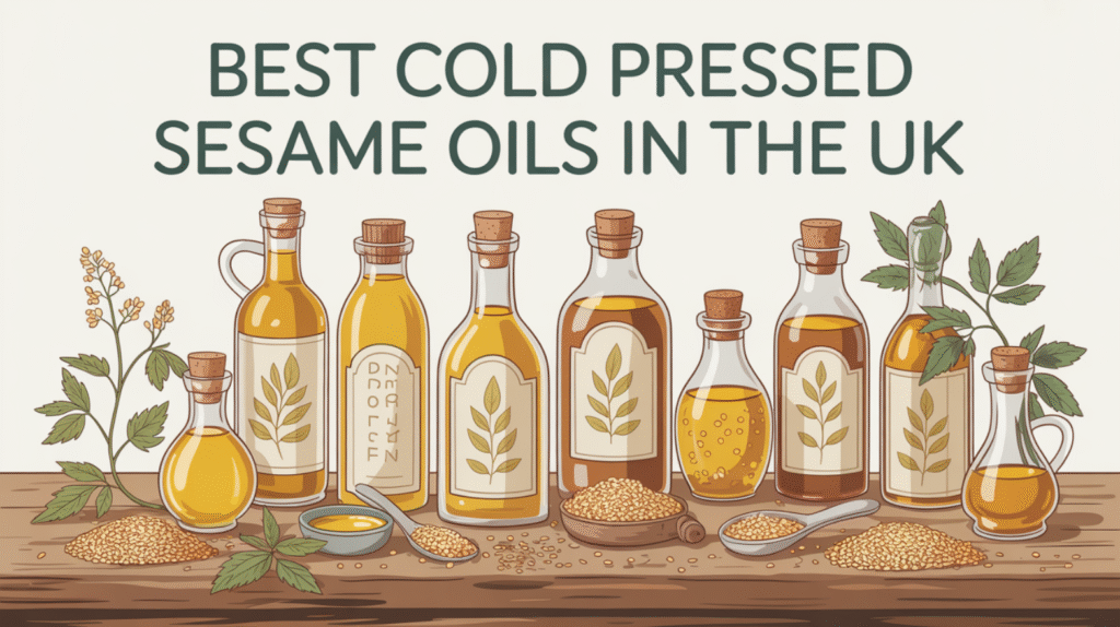 Best Cold Pressed Sesame Oils in the UK