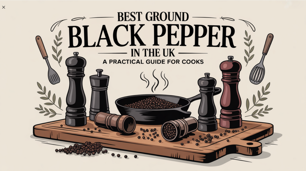 Best Ground Black Pepper in the UK - A Practical Guide for Cooks