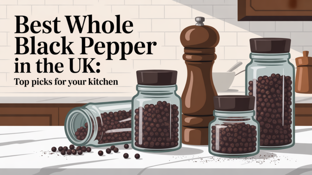 Best Whole Black Pepper in the UK: Top Picks for Your Kitchen