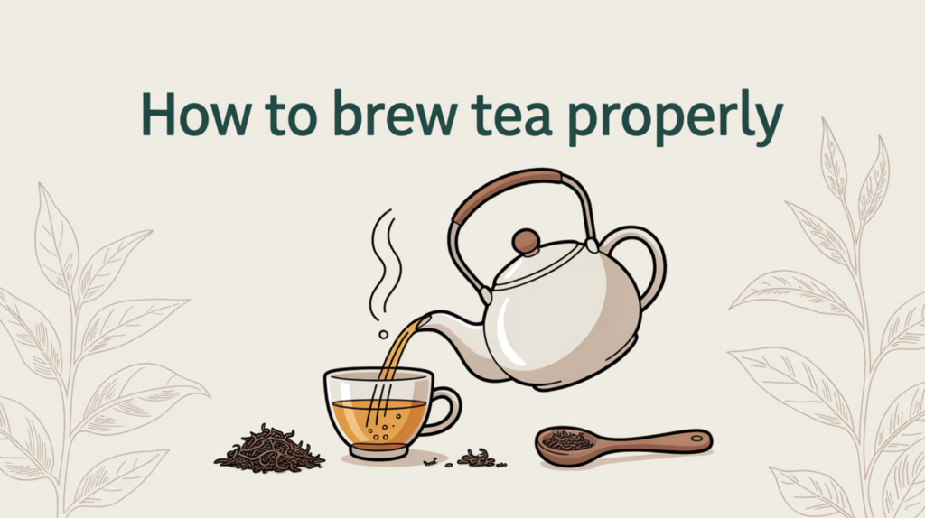 How to Brew Tea Properly (Temperature & Time Guide)