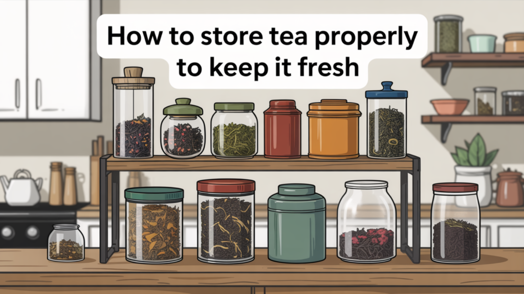 How to Store Tea Properly to Keep It Fresh