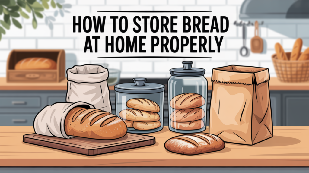 How to Store Bread at Home Properly