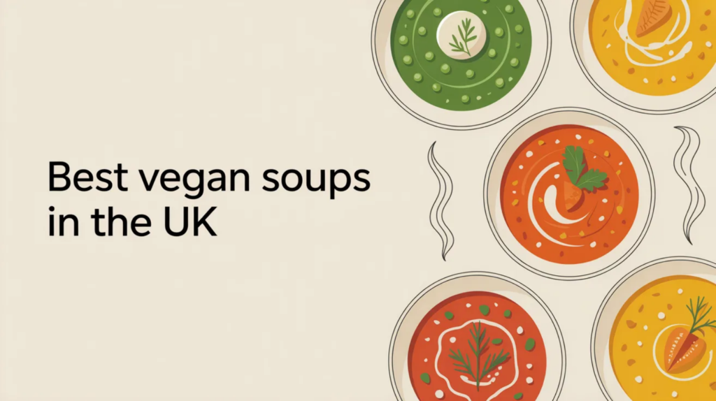 Best vegan soups in the UK (tins, cartons, and quick lunches)