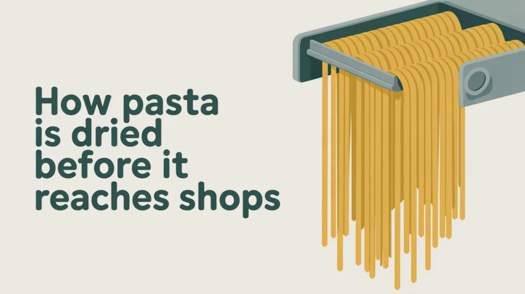 How Pasta Is Dried Before It Reaches Shops