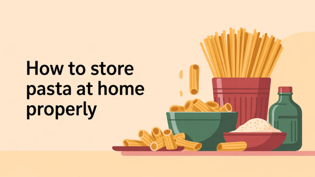 How to Store Pasta at Home Properly