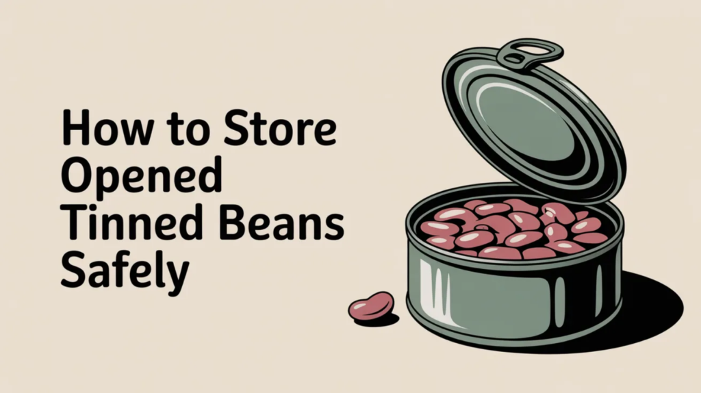 How to Store Opened Tinned Beans Safely