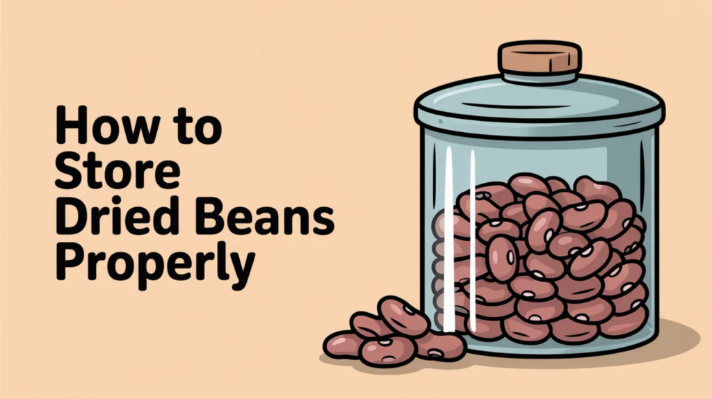 How to Store Dried Beans Properly