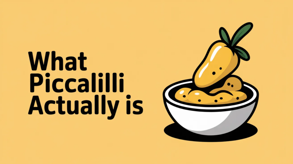 What Piccalilli Actually Is