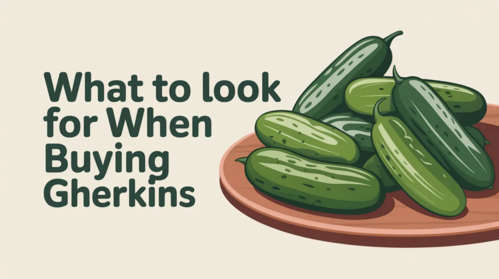What to Look for When Buying Gherkins