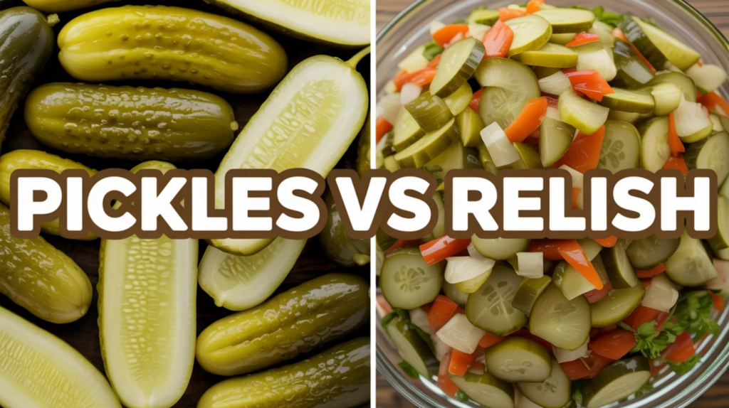 Pickles vs Relish